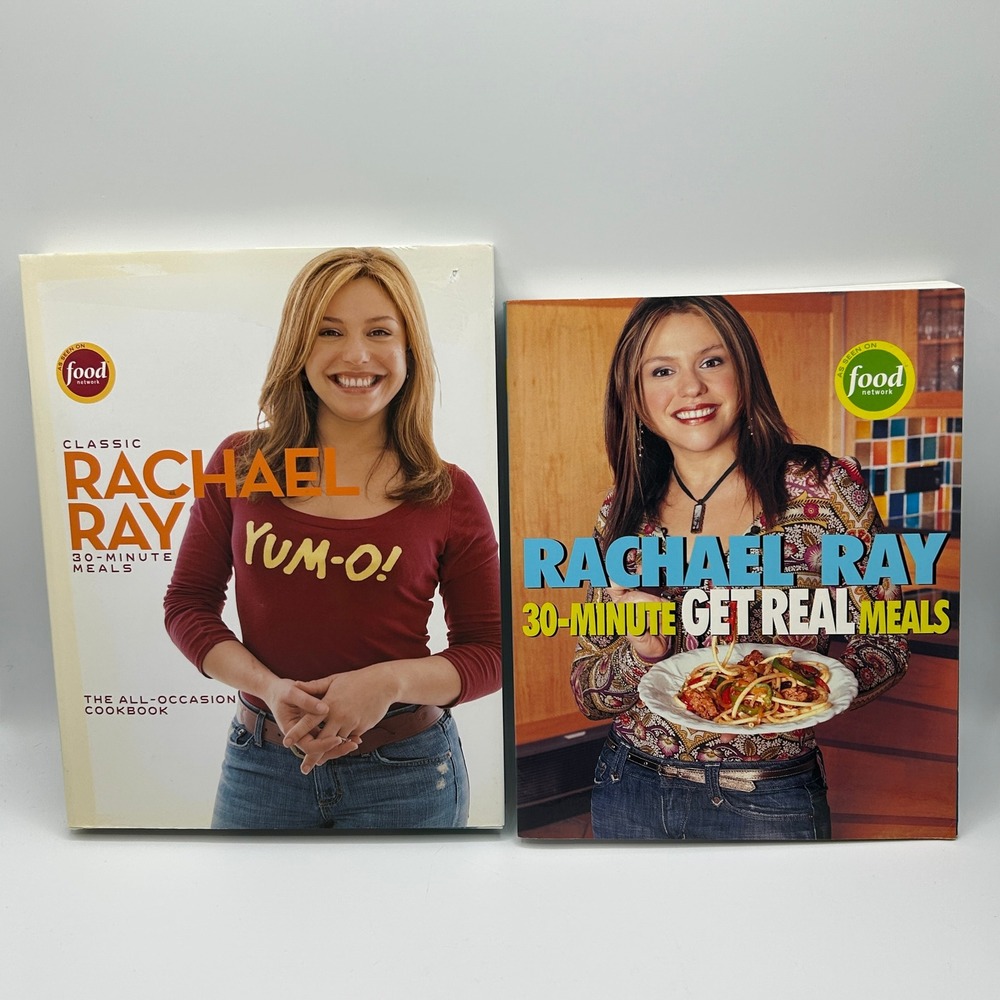 BUNDLE Rachael‎ Ray Classic All Occasion 30 Minute Meals Cookbooks Illustrated